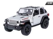 Samochody i pojazdy dla dzieci - Jeep Wrangler 5' 2018 Open Top KINSMART Daffi - miniaturka - grafika 1