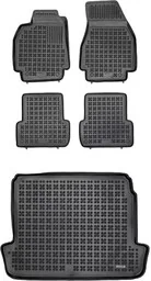 Zestaw dywaniki i mata gumowa do Renault Megane 2002-2009 - Sedan - Dywaniki samochodowe - miniaturka - grafika 1