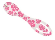 Artykuły biurowe - Geschenke für Buchliebhaber Flexilight Pink Flowers Lampka do książki Kwiaty różowe - miniaturka - grafika 1