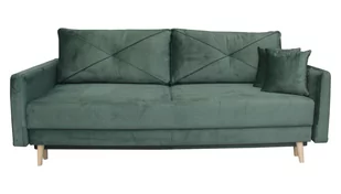 Intesi Sofa Saxo z funkcją spania zielona buk n - Sofy i kanapy - miniaturka - grafika 1