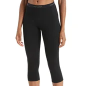 Legginsy - Legginsy Icebreaker Merino 200 Oasis 1043820011 - czarne - miniaturka - grafika 1