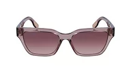 Okulary przeciwsłoneczne - Lacoste Damskie okulary przeciwsłoneczne L6002S, szare (Transarent Grey) jeden rozmiar, Półprzezroczysty szary, Rozmiar uniwersalny - miniaturka - grafika 1