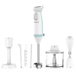 Tesla HB510BWS Blender ręczny 600W, pojemnik 550 ml, stal nierdzewna, biały - Blendery ręczne - miniaturka - grafika 1