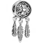 Charmsy - Charms do Pandora - CHARMS ŁAPACZ SNÓW - miniaturka - grafika 1