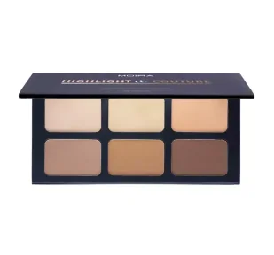 Moira Moira Palety do makijażu twarzy HIGHLIGHT & CONTOUR 33.0 g - Rozświetlacze do twarzy i ciała - miniaturka - grafika 2