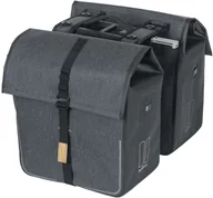 Sakwy rowerowe - Basil Urban Dry Double Pannier Bag MIK 50l, charcoal melee 2021 Sakwy 17797 - miniaturka - grafika 1