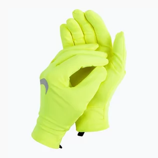 Rękawiczki sportowe męskie - Rękawiczki do biegania Nike Miler RG żółte NI-N.000.3551.715-XS/S | WYSYŁKA W 24H | 30 DNI NA ZWROT - grafika 1