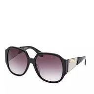 Okulary przeciwsłoneczne - adidas Okulary damskie, Shiny Black, 59/17/135 - miniaturka - grafika 1