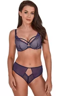 Biustonosze - Biustonosz półusztywniany semi-soft granatowy Carrie 876, Kolor granatowy, Rozmiar 80C, Gaia - Primodo.com - miniaturka - grafika 1