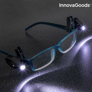 Akcesoria do okularów - Klips LED do okularów 360º (2 szt) InnovaGoods - grafika 1