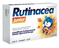 Przeziębienie i grypa - Aflofarm Rutinacea Junior 20 szt. - miniaturka - grafika 1