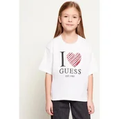 Koszulki dla dziewczynek - Guess T-shirt Relaxed fit - miniaturka - grafika 1