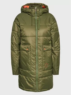 Maloja Kurtka puchowa Marcenam 34182-1-0560 Zielony Regular Fit - Kurtki i kamizelki sportowe damskie - miniaturka - grafika 1