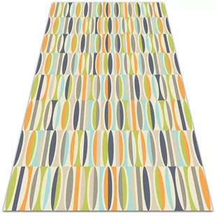 Modny winylowy dywan Geometryczne owale 150x225 cm - Dywany - miniaturka - grafika 1