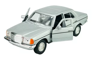 Welly Mercedes-Benz E Klasa W123 Srebrny 1:34 Samochód Nowy Metalowy Model - Samochody i pojazdy dla dzieci - miniaturka - grafika 1