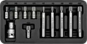 Bity - Yato zestaw bitów Spline 10 sztuk + adapter YT-0415 - miniaturka - grafika 1