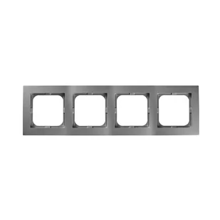 Ospel AS srebrny ramka R-4G/18 R-4G/18 - Klawisze i ramki - miniaturka - grafika 1