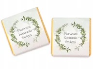 Czekolada - Czekoladki podziękowanie Komunia 50szt - miniaturka - grafika 1