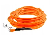 Smycze dla psów - Haas F1 Team linka treningowa otok 10m biothan pomarańcz - miniaturka - grafika 1