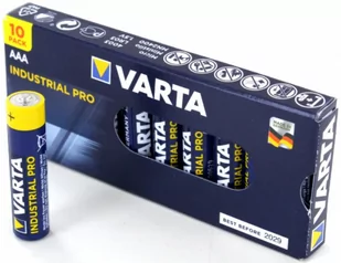 Bateria alk. LR03 VARTA INDUSTRIAL box10 - Baterie i akcesoria - miniaturka - grafika 1