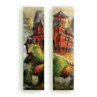 Zakładki do książek - Zakładka kartonowa - Kaiju - gadżet - miniaturka - grafika 1