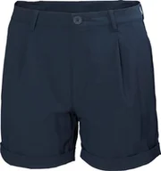 Spodnie sportowe damskie - Helly Hansen Spodenki damskie W Siren Shorts granatowe r.L - miniaturka - grafika 1