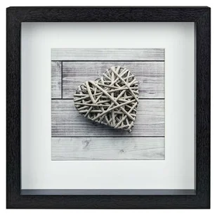 Hama Ramka Scala 3D black 23x23 59773 - Ramki na zdjęcia - miniaturka - grafika 1