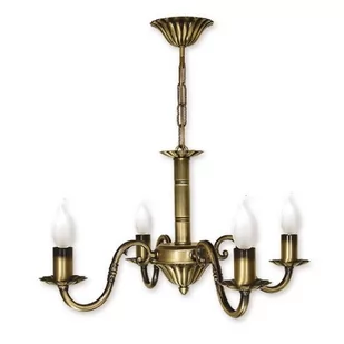 Lemir PRIMA lampa wisząca 4 PŁOMIENNY O1004/W4 - Lampy sufitowe - miniaturka - grafika 3