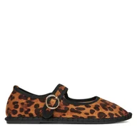 Baleriny - Baleriny JENNY HY60163-11 Brązowy - miniaturka - grafika 1