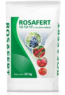 Nawóz 12-12-17 Rosafert 25 kg - Nawozy ogrodnicze - miniaturka - grafika 1