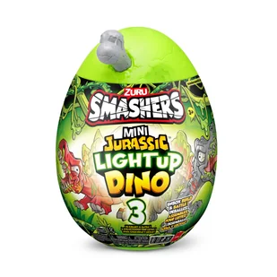 Dino Smashers Jurrasic Mini Light Up- Jajo Dinozaura - Figurki dla dzieci - miniaturka - grafika 1