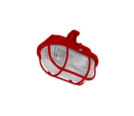 Oświetlenie warsztatowe - Zewnętrzna lampa sufitowa OVAL 1xE27/60W/230V IP44 - miniaturka - grafika 1