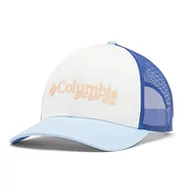 Czapki damskie - Columbia Damska czapka z daszkiem PFG Mesh, Biały, żywy niebieski, żagiel, Pfg, Jeden rozmiar - miniaturka - grafika 1