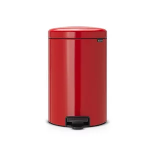 Brabantia kosz z pedałem NEWICON 20 l czerwony - Kosze na śmieci - miniaturka - grafika 1
