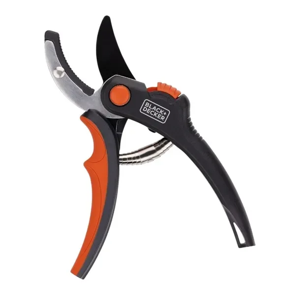 Black&Decker - Sekator kowadełkowy / nożyce ogrodowe do kwiatów i żywopłotu