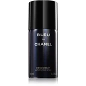 Dezodoranty i antyperspiranty męskie - Chanel Bleu de 100 ml dezodorant w sprayu - miniaturka - grafika 1