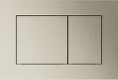Przyciski spłukujące - Przycisk spłukujący Tece TECEnow - przycisk spłukujący do WC z tworzywa, nikiel metaliczny - miniaturka - grafika 1