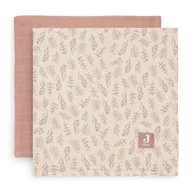Rożki i beciki - 2 OTULACZE NIEMOWLĘCE JOLLEIN HYDROPHILIC 115 X 115 CM MEADOW ROSEWOOD - miniaturka - grafika 1
