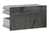 Meble modułowe i akcesoria - Szuflady Zewnętrzne Niskie Vesti 2D Typ 83 Antracyt Wysoki Połysk 5003060/Apsr - miniaturka - grafika 1