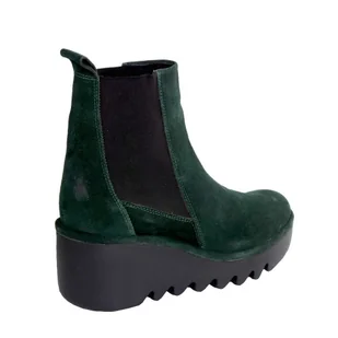 Botki Fly London BAGU 233 Green Forest Oil Suede P501233001 - Botki damskie - miniaturka - grafika 4