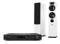 Zestawy stereo - NAD C 338 (czarny) + Tesi 5 (biały) - miniaturka - grafika 1