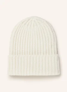 Hurray Kaszmirowa Czapka weiss - Czapki damskie - miniaturka - grafika 1