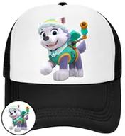 Czapki i chusty sportowe męskie - CZAPKA Z DASZKIEM PSI PATROL DLA DZIECI SIATKA CZARNA BEJSBOLÓWKA - miniaturka - grafika 1