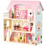 Domki dla lalek - EcoToys domek dla lalek Rezydencja Bajkowa - miniaturka - grafika 1