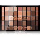 Cienie do powiek - Makeup Revolution Maxi Reloaded Palette paleta sypkich cieni do powiek odcień Ultimate Nudes 45x1.35 g - miniaturka - grafika 1