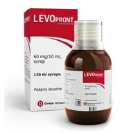 Przeziębienie i grypa - Levopront syrop 60mg/10ml na kaszel 120 ml 4850612 - miniaturka - grafika 1