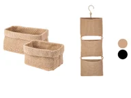 Pudła i pojemniki do przechowywania - W5 Zestaw 2 koszy do przechowywania / Organizer wiszący - miniaturka - grafika 1