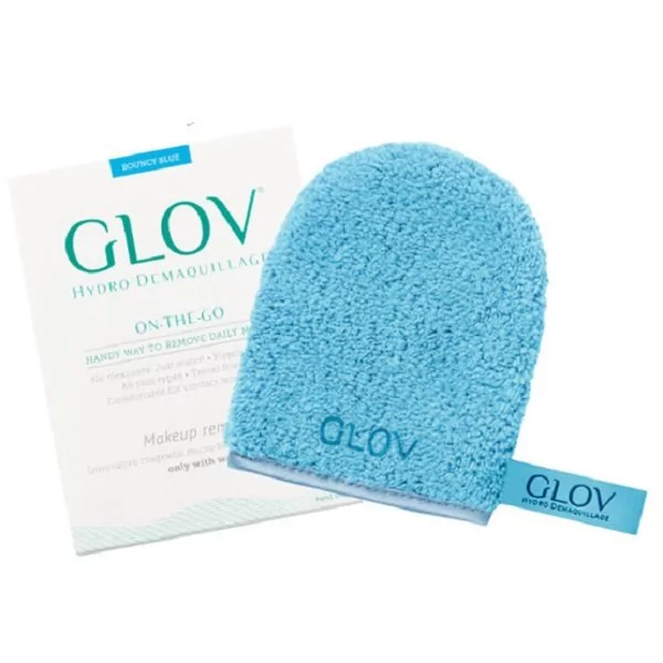 GLOV On-The-Go Makeup Remover rękawiczka do demakijażu Bouncy Blue