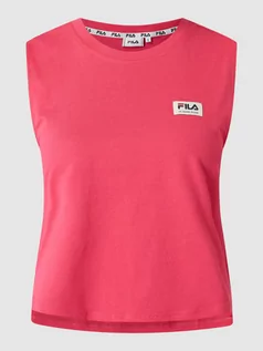 Koszulki sportowe damskie - Top o pudełkowym kroju z bawełny model ‘Taggia’ - grafika 1
