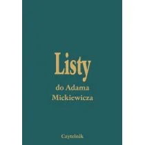 Czytelnik Listy do Adama Mickiewicza Tom 1-5 - Czytelnik - Pamiętniki, dzienniki, listy - miniaturka - grafika 1